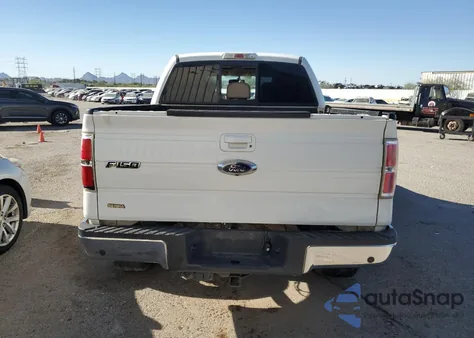 2012 Ford F150 Supercrew из США, поврежденный, VIN 1FTFW1ET1CFB42201